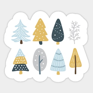 Winter Forest Sticker